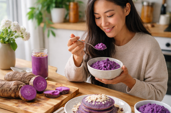 The benefits of ube, the purple nutritional treasure from Asia