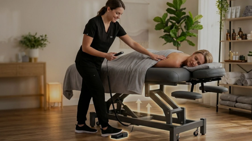 Motorized Massage Table Comparison for Spas and Wellness Centers