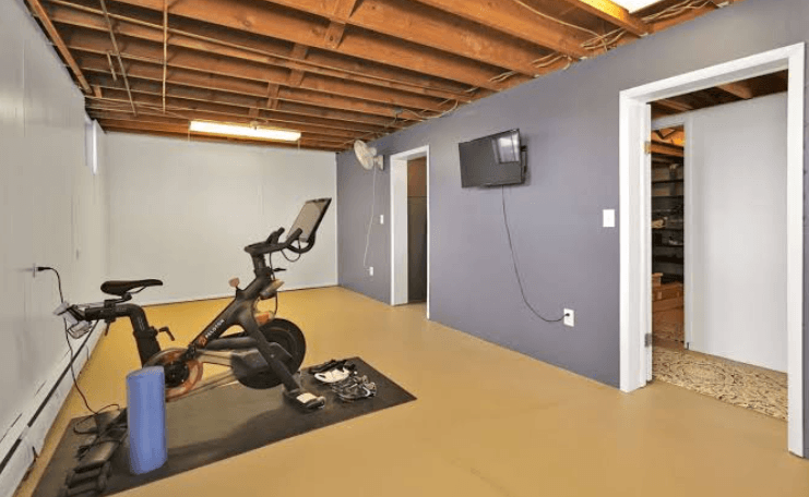 The Basement Gym Ran Out of Ceiling Before It Ran Out of Room
