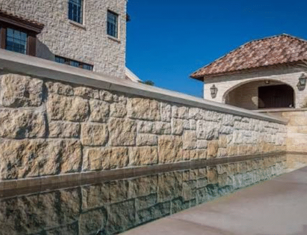 A Patched Stone Wall Matches Only When The Mortar Does
