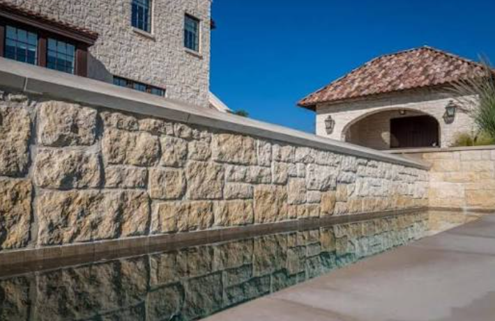 A Patched Stone Wall Matches Only When The Mortar Does
